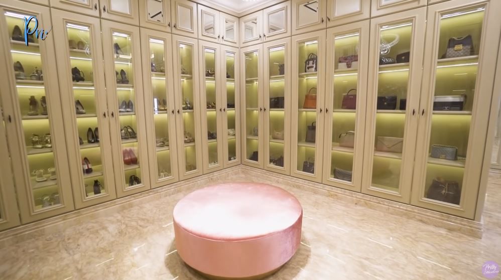 area tidur Prilly bak hotel © YouTube