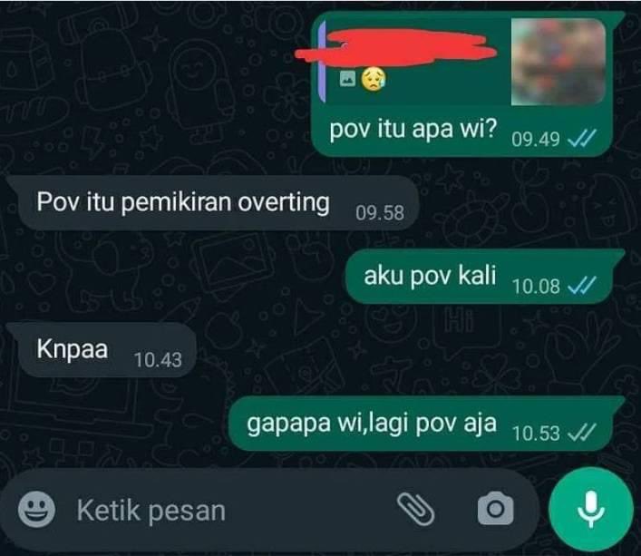 chat lucu tidak ngerti istilah berbagai sumber