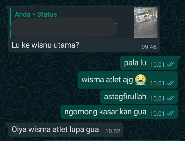chat lucu tidak ngerti istilah berbagai sumber