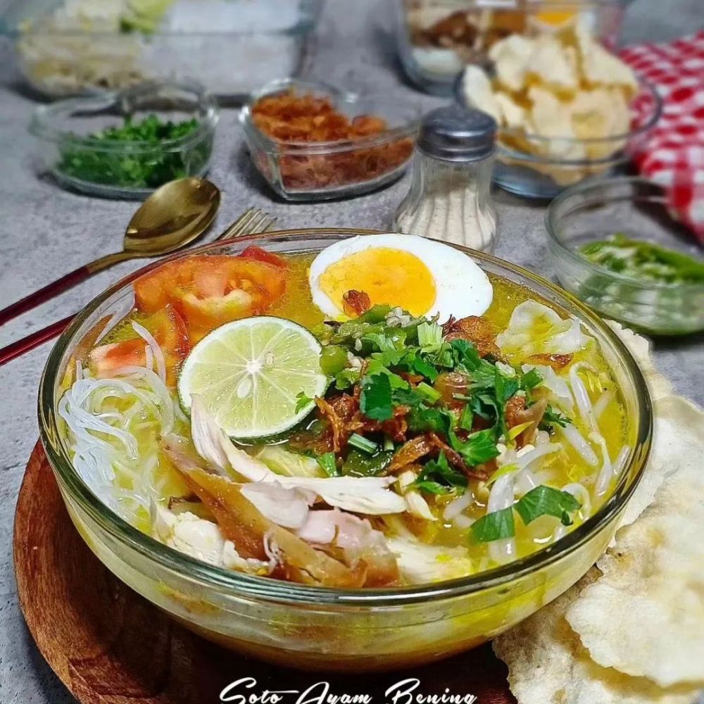 17 Resep soto ayam kuah bening untuk sahur, enak, segar, dan sederhana