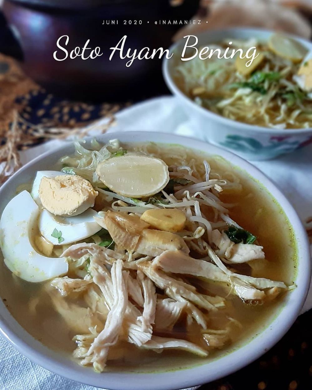 17 Resep soto ayam kuah bening untuk sahur, enak, segar, dan sederhana