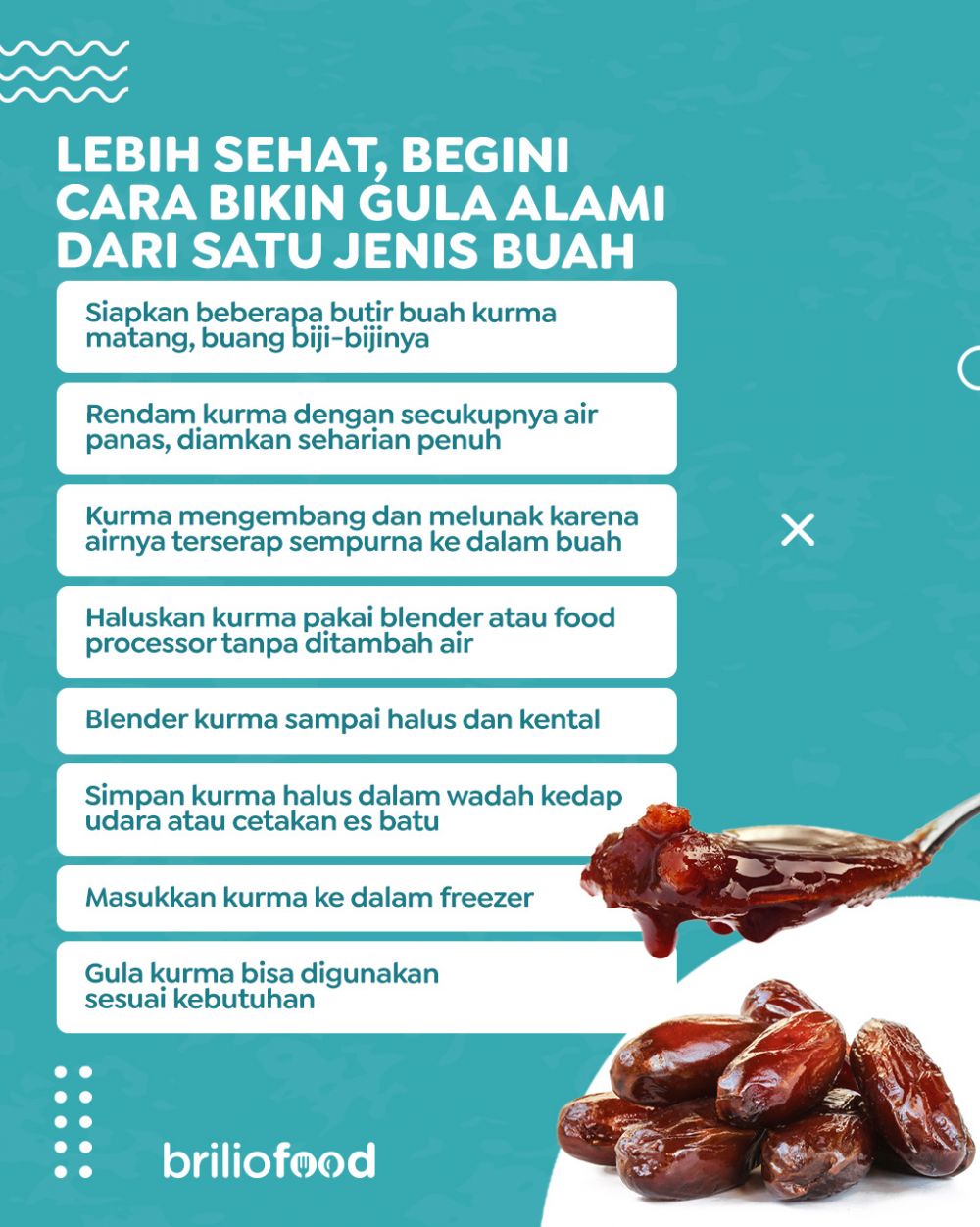 Tak perlu repot dimasak, wanita ini bagikan trik bikin gula alami yang sehat cuma dari 1 jenis buah