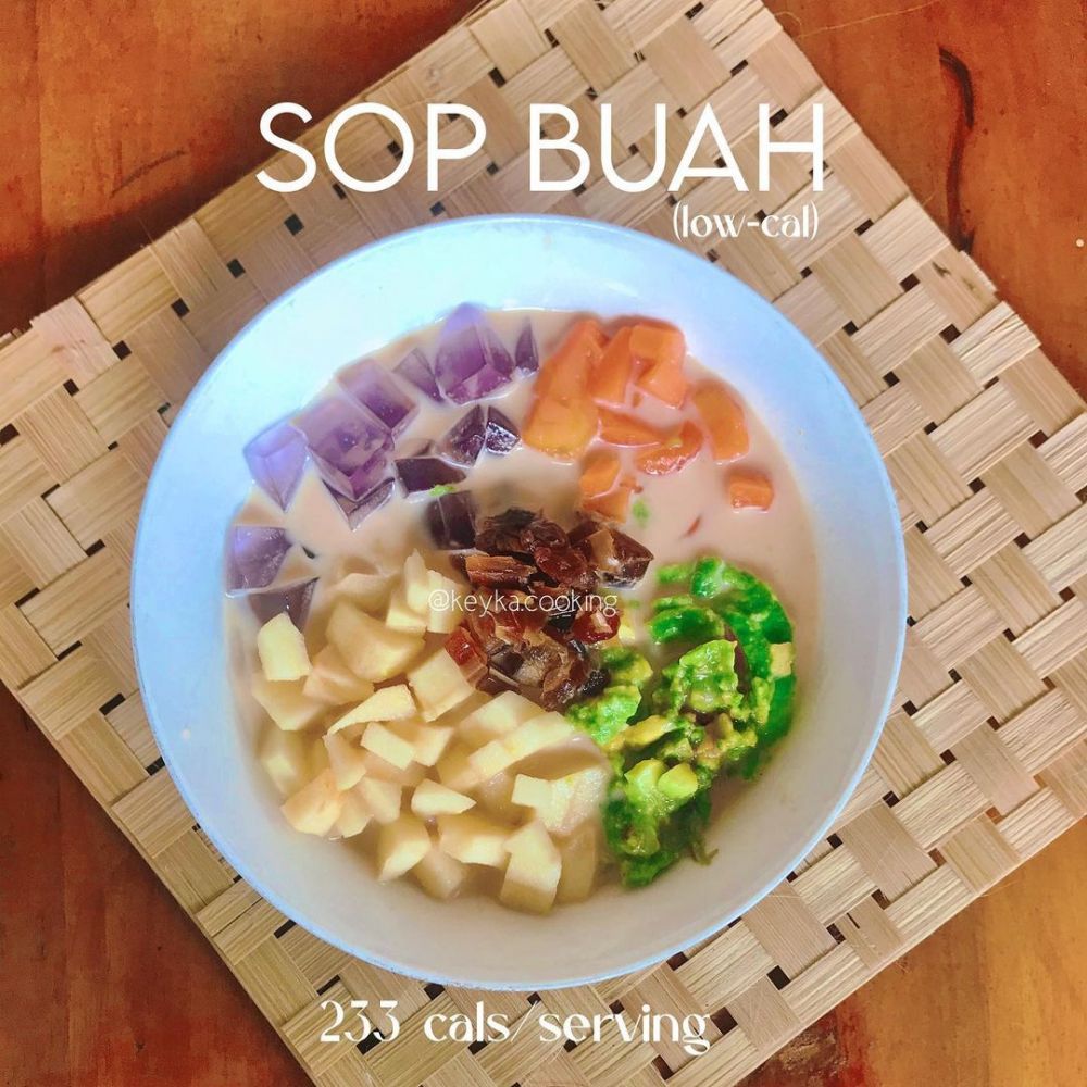 17 Resep sop buah istimewa, segar, praktis, dan manis, andalan buat buka puasa