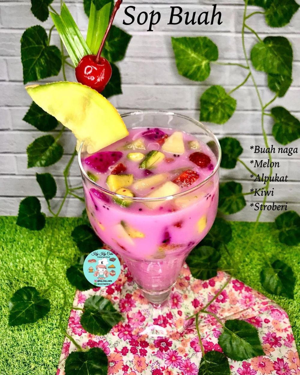 17 Resep sop buah istimewa, segar, praktis, dan manis, andalan buat buka puasa