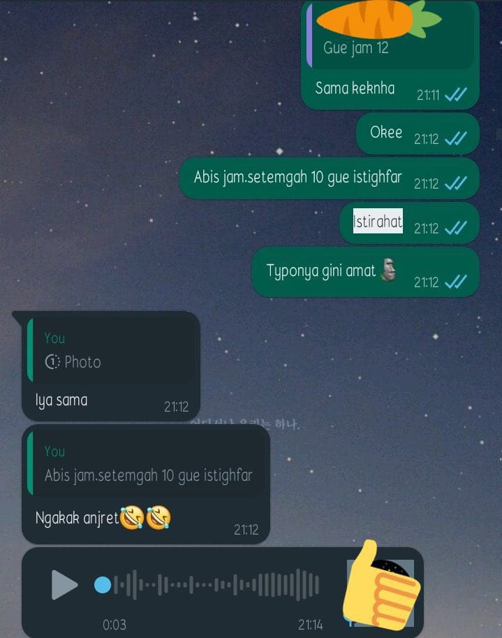 chat lucu autocorrect berbagai sumber