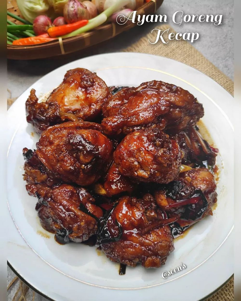 17 Resep ayam kecap untuk sahur, enak, nikmat, manis, dan praktis