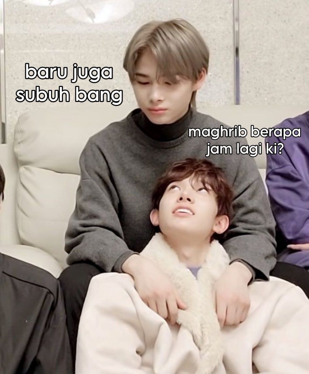 Meme lucu idol Korea © 2024 brilio.net