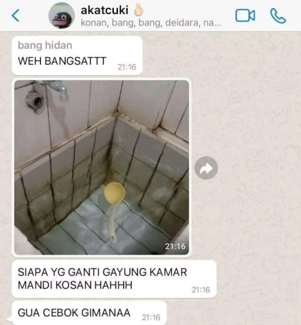 chat grup kos-kosan berbagai sumber