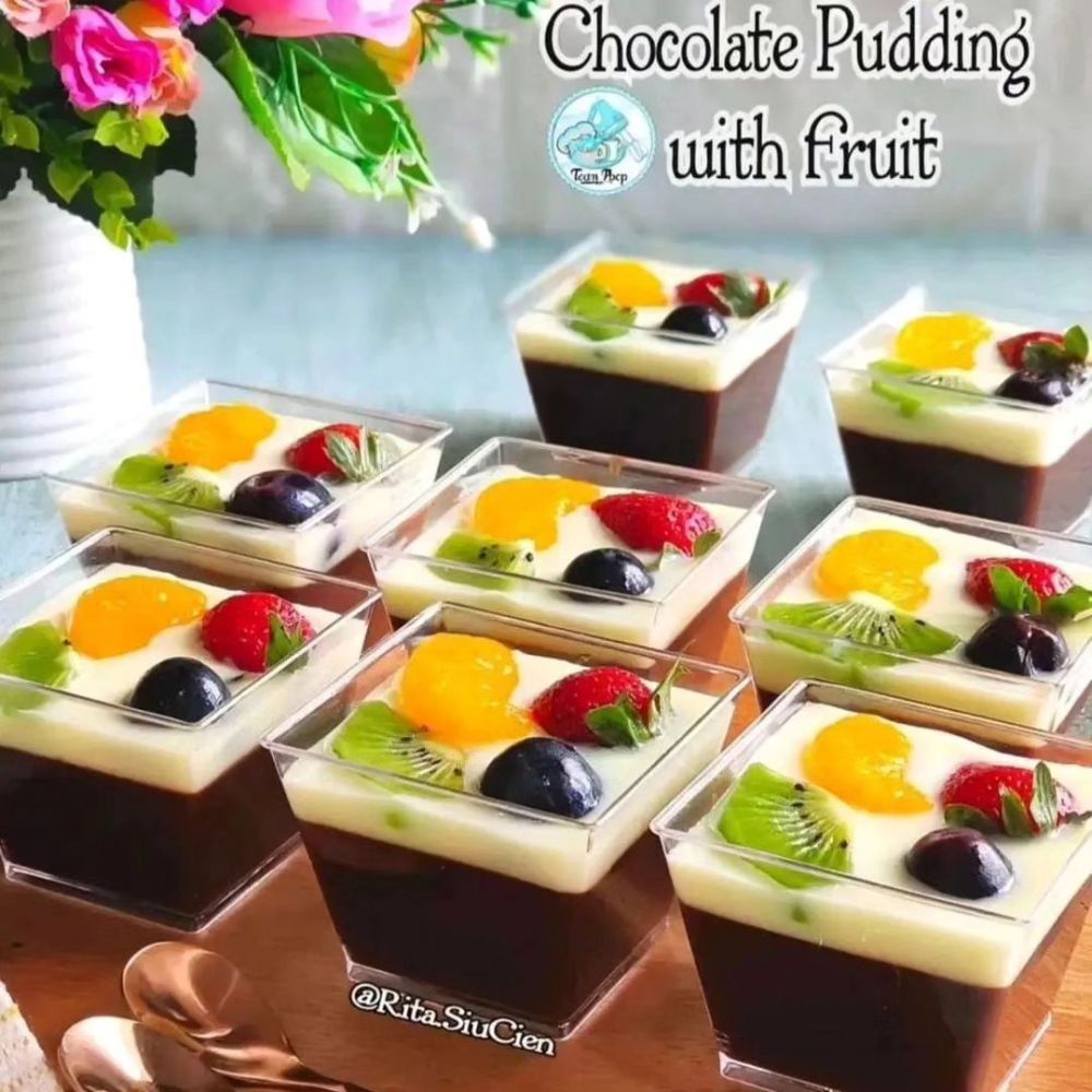 15 Resep puding untuk takjil buka puasa, enak, lembut, praktis, dan mudah dibuat