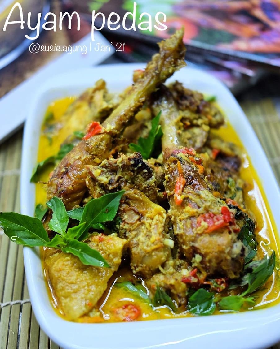 15 Resep masakan ayam pedas untuk buka puasa, empuk, enak, praktis, dan sederhana