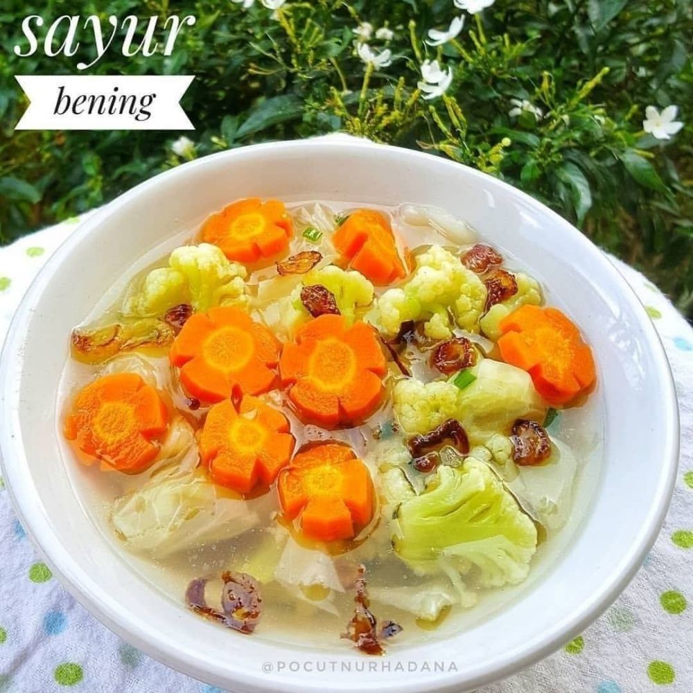 17 Resep sayur bening untuk sahur, enak, segar, simpel, dan menggugah selera