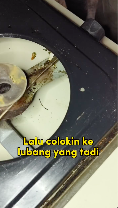 Cuma modal 1 alat sederhana, pria ini punya trik mudah mengatasi kompor gas tidak mau menyala