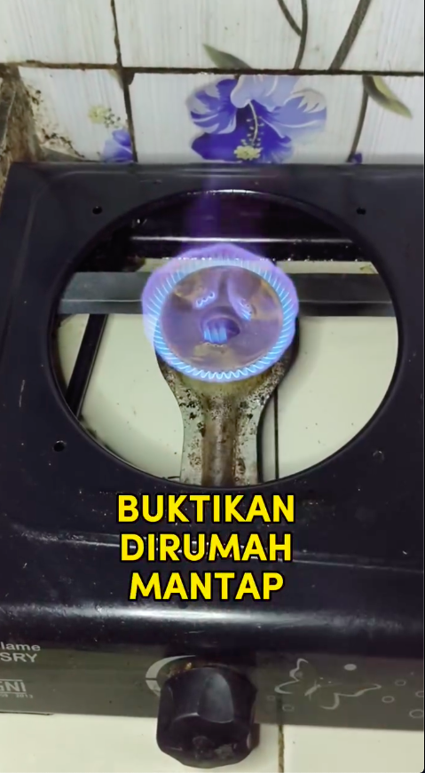Cuma modal 1 alat sederhana, pria ini punya trik mudah mengatasi kompor gas tidak mau menyala