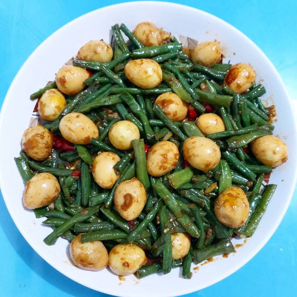 17 Resep tumis kacang panjang untuk sahur, enak, simpel, dan bikin nagih