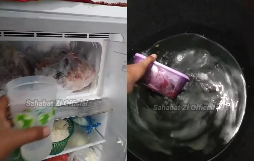 10 Trik mencairkan daging beku tak lebih dari 30 menit, andalkan alat dan bahan sederhana