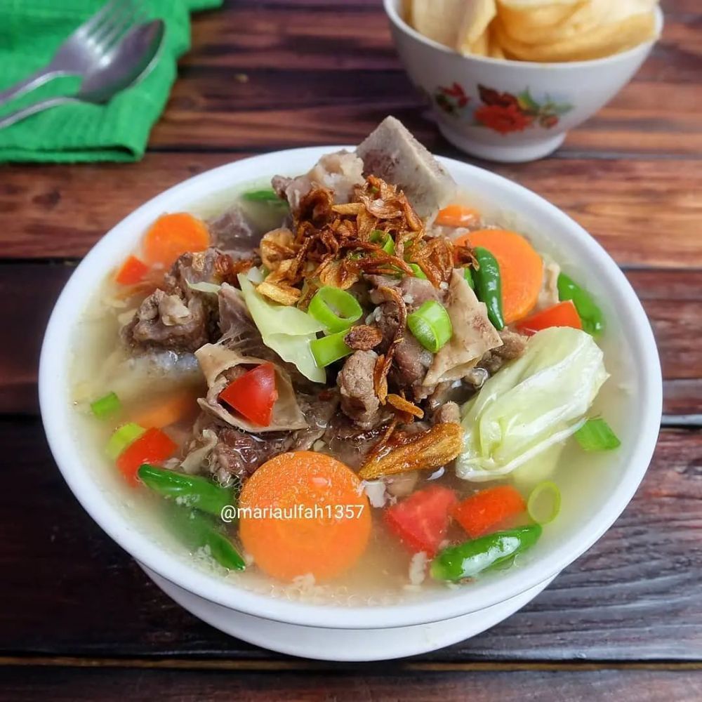 30 Resep menu sahur serba sop praktis, enak, sederhana, dan menggugah selera