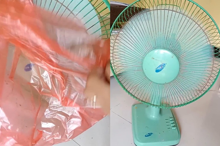 Tak perlu dibongkar, ini trik bersihkan debu kipas angin cuma 15 menit pakai 1 bahan dapur
