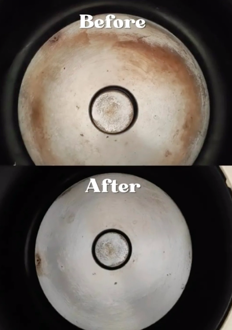 Tanpa digosok pasta gigi, ini cara hilangkan noda gosong di dasar rice cooker pakai 1 bahan makanan