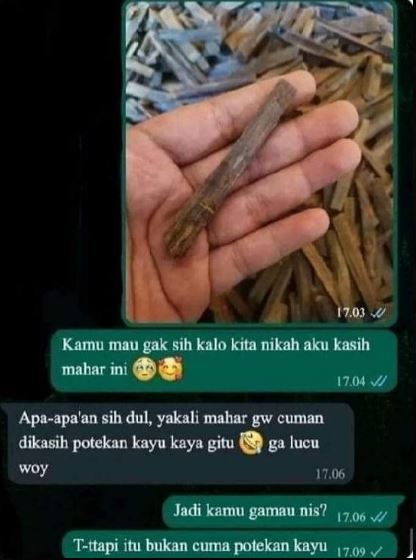 Chat lucu meremehkan Berbagai sumber