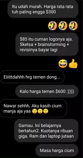 Chat lucu meremehkan Berbagai sumber