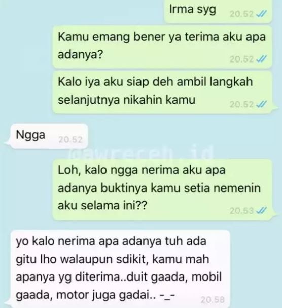 Chat lucu kena PHP gebetan Berbagai sumber