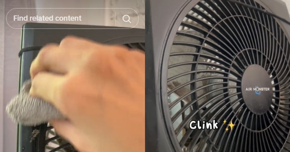 Bukan dibongkar, ini trik bersihkan debu kipas angin biar kembali cling cukup pakai 2 bahan dapur