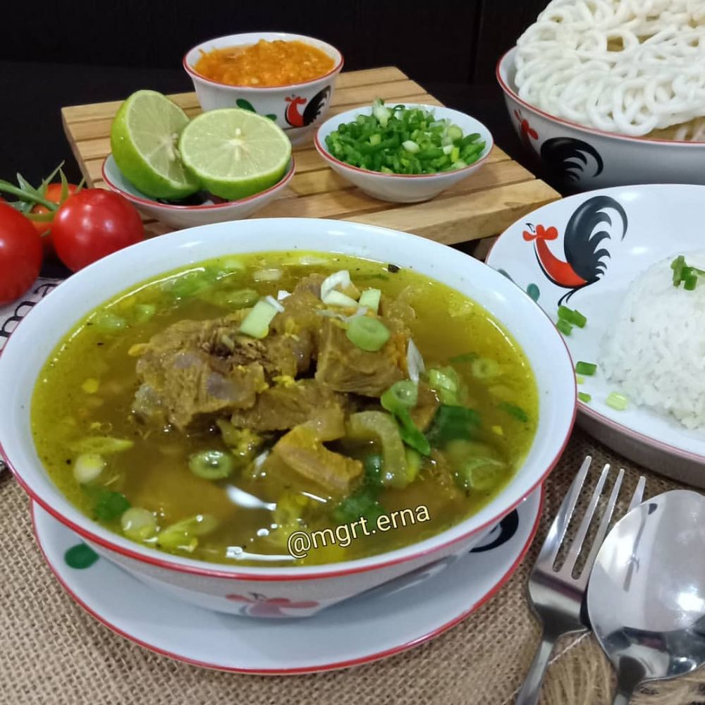 13 Resep soto daging untuk buka puasa, lezat, enak, segar, dan bikin nagih