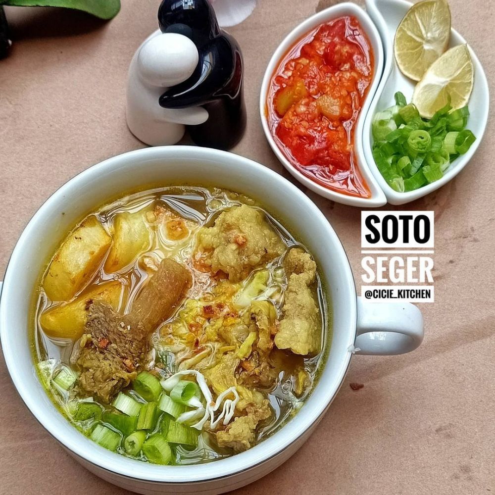 13 Resep soto daging untuk buka puasa, lezat, enak, segar, dan bikin nagih