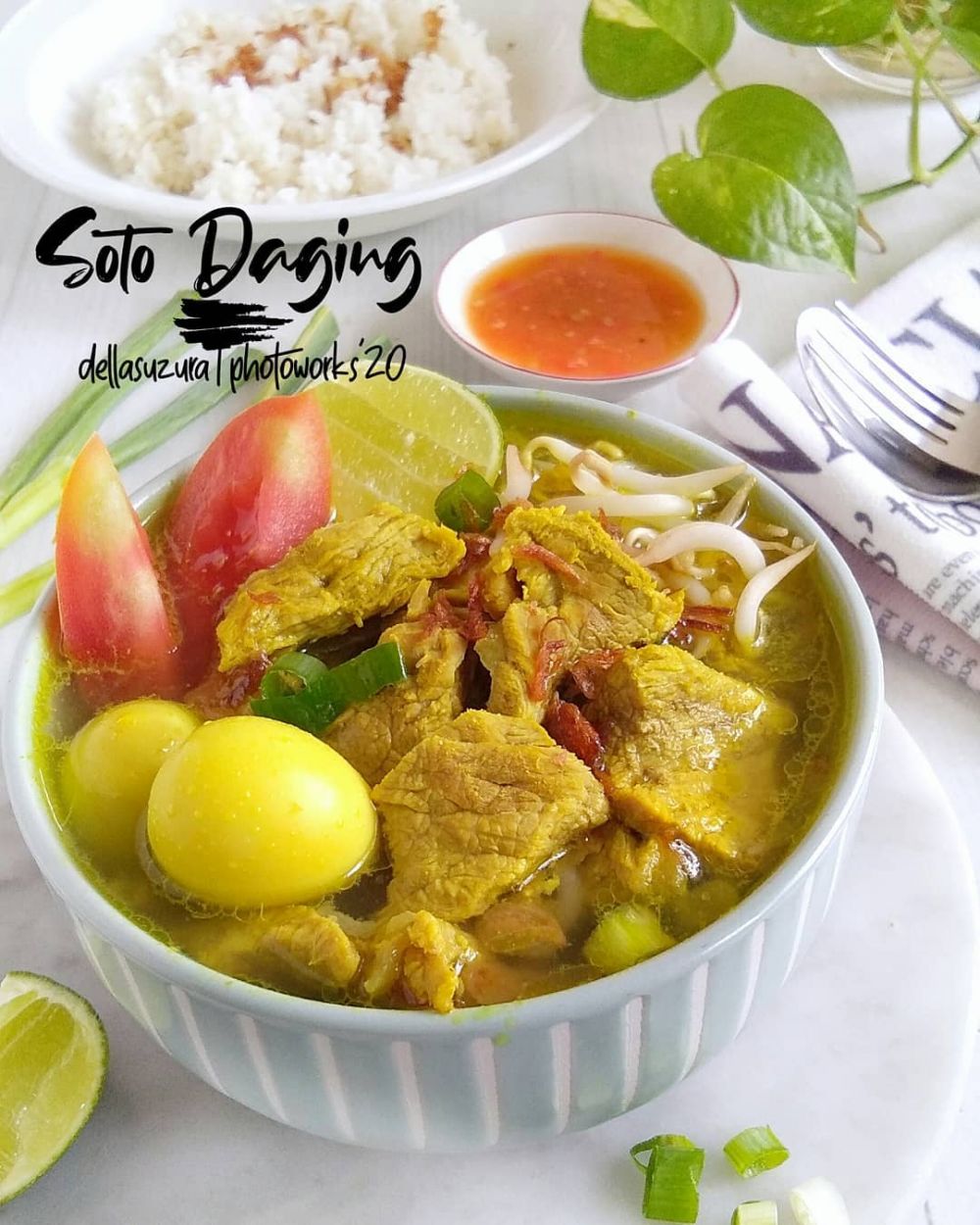 13 Resep soto daging untuk buka puasa, lezat, enak, segar, dan bikin nagih