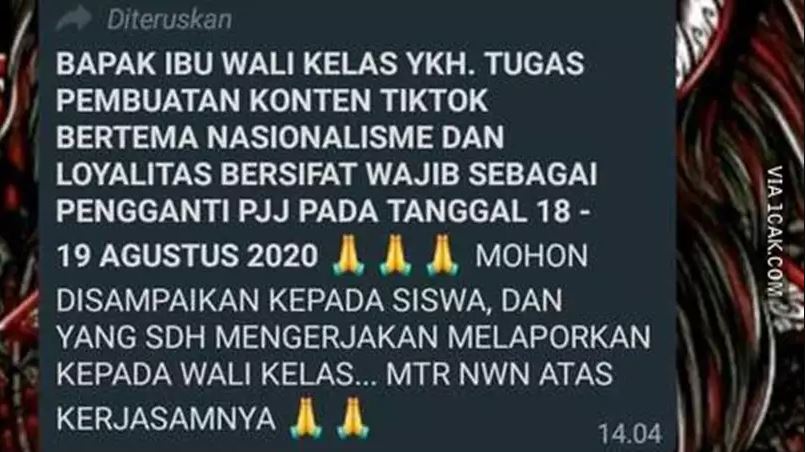 Chat lucu kelakuan guru di grup WA Berbagai sumber