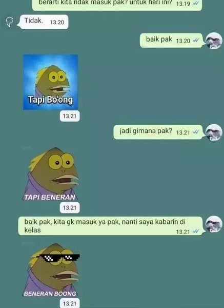 Dosen kirim sticker lucu © 2024 brilio.net