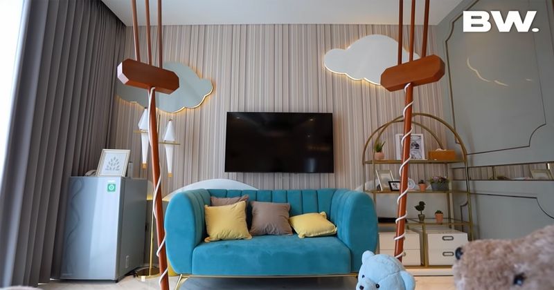 kamar tidur putri Shandy Purnamasari © YouTube kamar tidur putri Shandy Purnamasari © YouTube