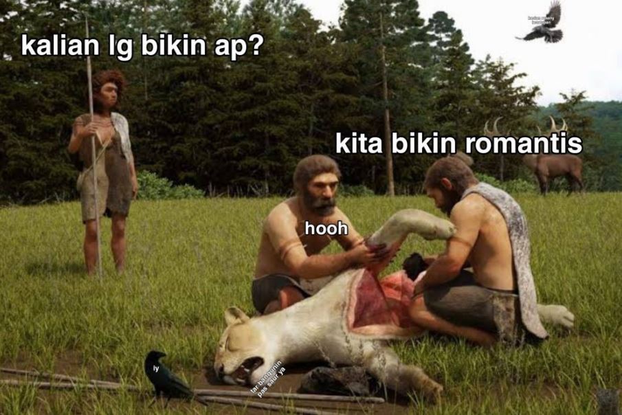 Meme kocak tren kita bikin romantis Berbagai sumber