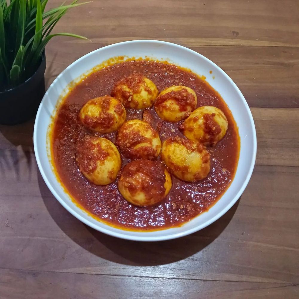 13 Resep telur balado istimewa untuk sahur, enak, sederhana, dan bikin nagih