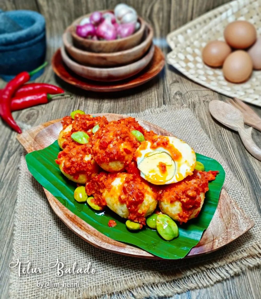13 Resep telur balado istimewa untuk sahur, enak, sederhana, dan bikin nagih