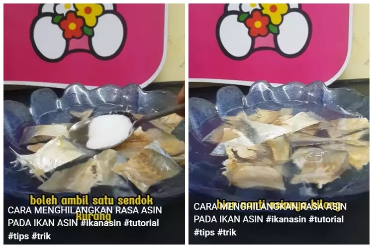 15 Cara mengurangi rasa asin pada ikan asin, andalkan alat dan bahan sederhana