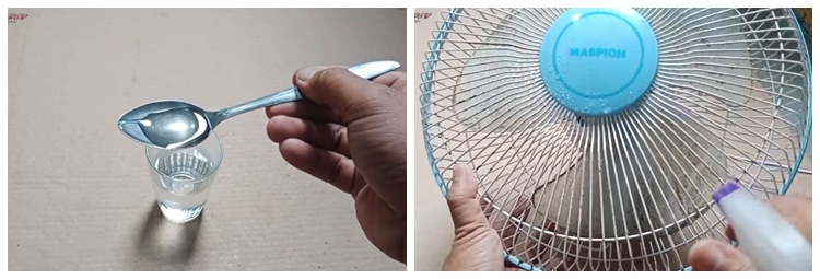 Cukup 10 menit tanpa dibongkar, begini cara bersihkan debu kipas angin dinding pakai 1 bahan dapur