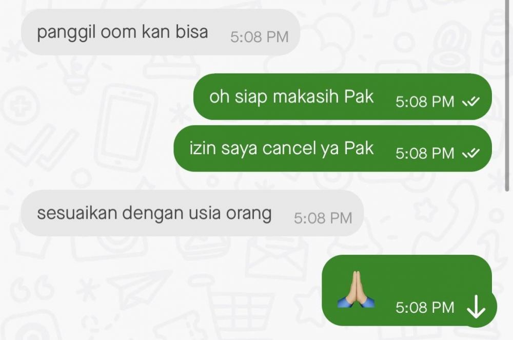 momen kesal driver ojek online Berbagai sumber