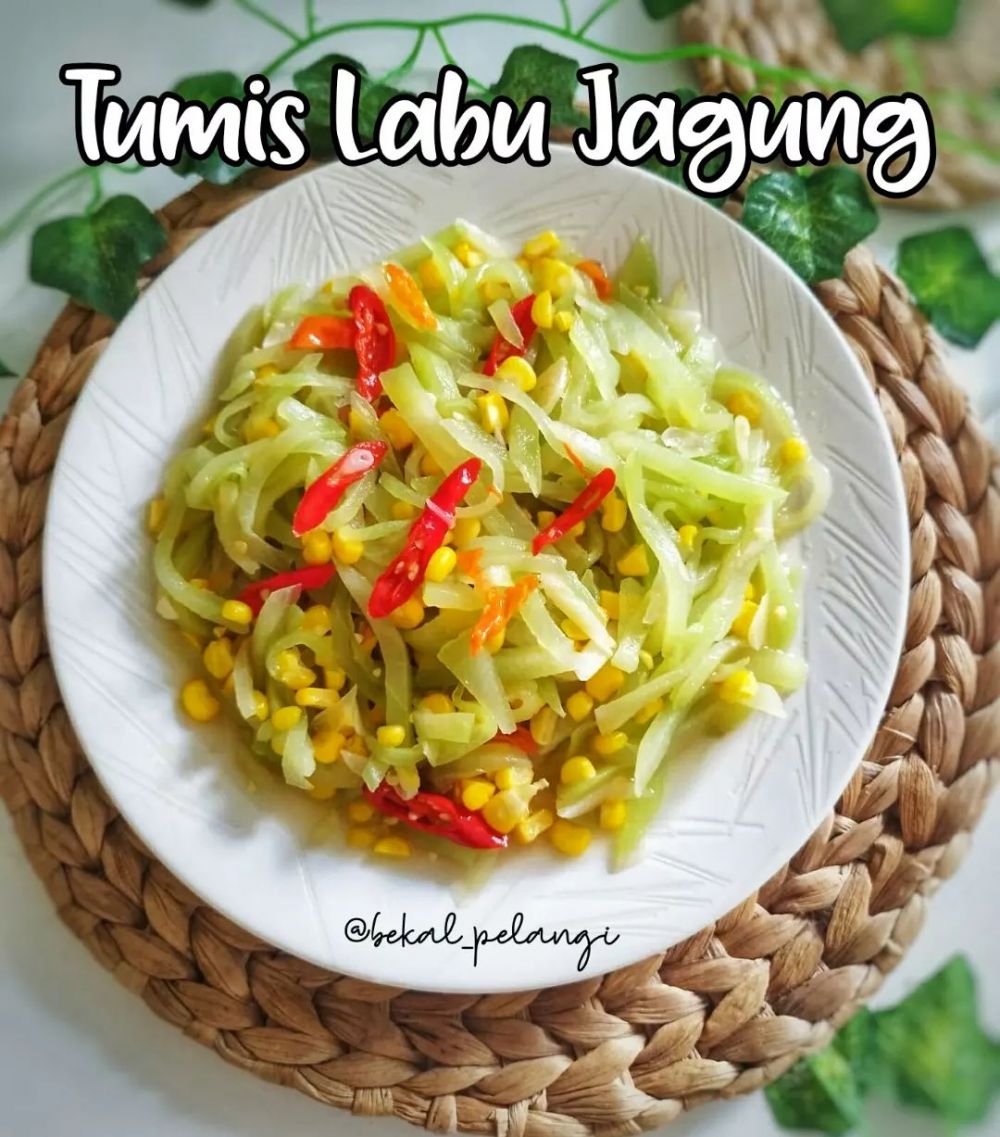 13 Resep olahan labu siam tanpa santan untuk buka puasa, enak, sederhana, dan praktis