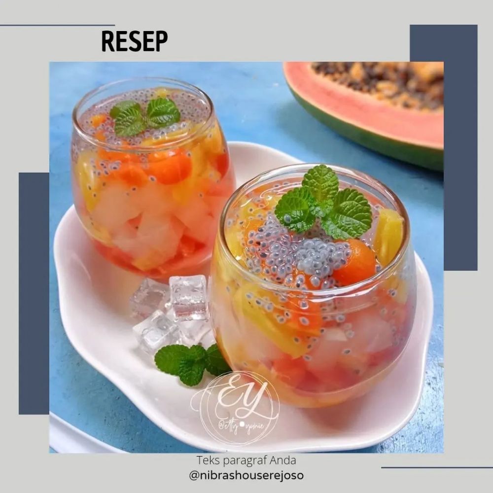13 Resep es buah untuk buka puasa, enak, segar, manis, dan mudah dibuat