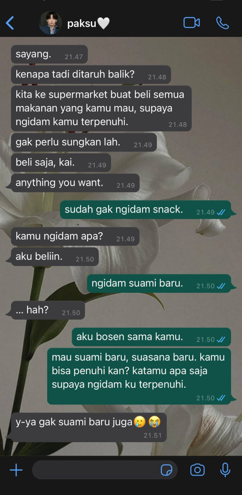 chat lucu ngidam berbagai sumber