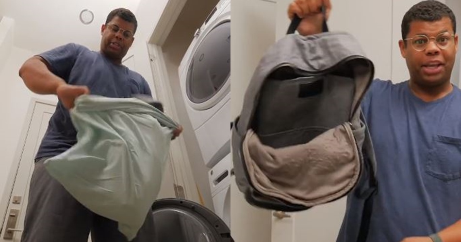 Tak perlu gunakan garam, ini trik mencuci tas sekolah dekil dan bau cukup tambah 2 bahan dapur