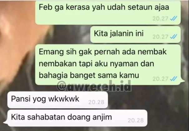 Chat lucu niatnya pengen ngegombal Berbagai sumber