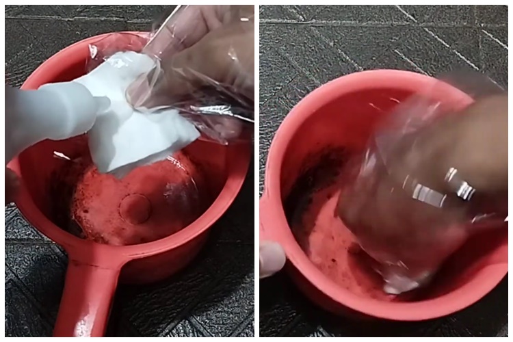 Tanpa disikat dengan sitrun, begini trik mudah bersihkan gayung berlumut cuma pakai 1 bahan dapur