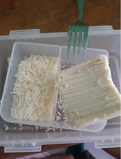 Potret kocak lifehack makanan © X Potret kocak lifehack makanan © X