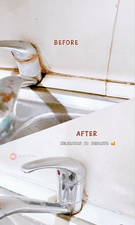 Cukup tambah 1 bahan dapur, begini cara hilangkan noda hitam dan karat di wastafel agar kinclong lagi