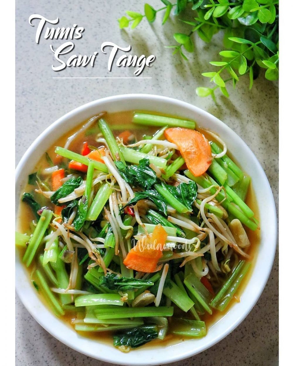 13 Resep sawi hijau untuk buka puasa, enak, sehat, segar, dan sederhana