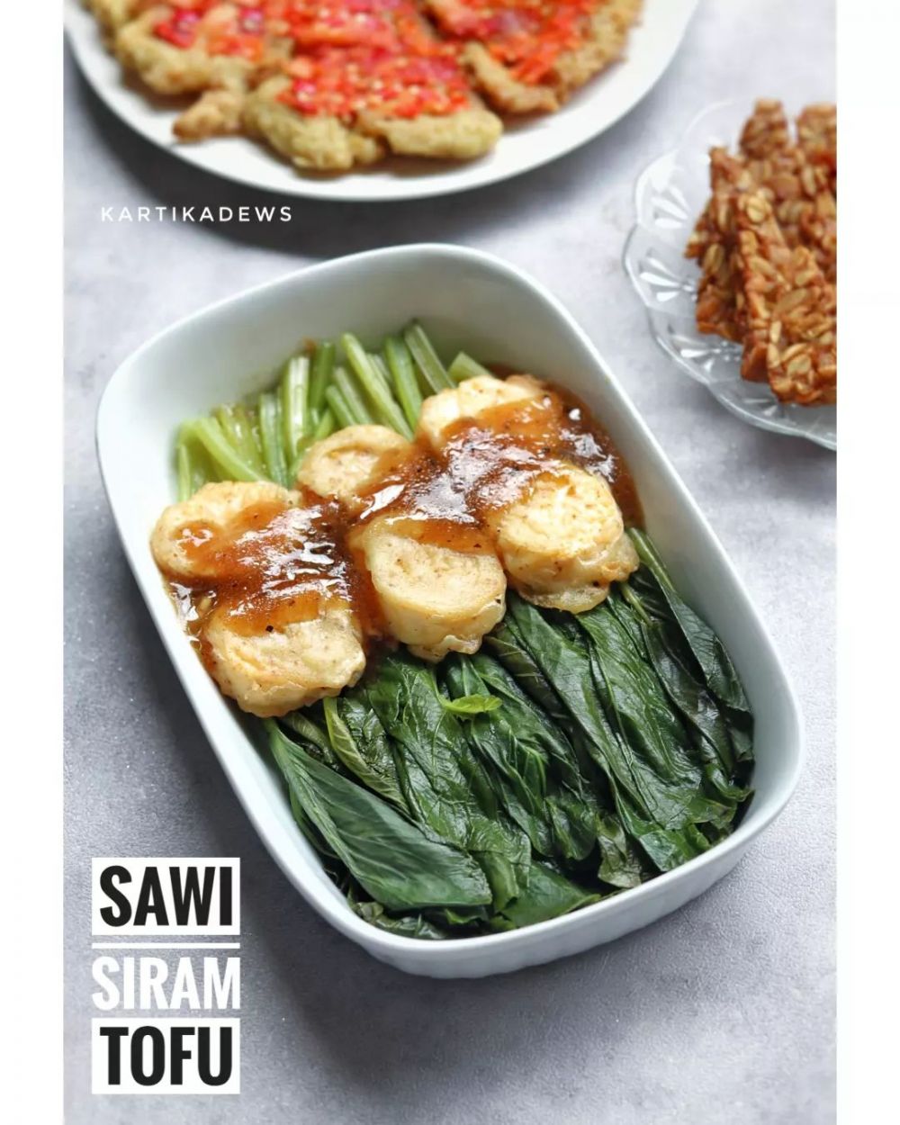 13 Resep sawi hijau untuk buka puasa, enak, sehat, segar, dan sederhana