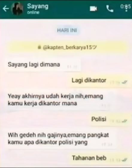 Chat lucu pacar senang ini cuma awalan doang Berbagai sumber