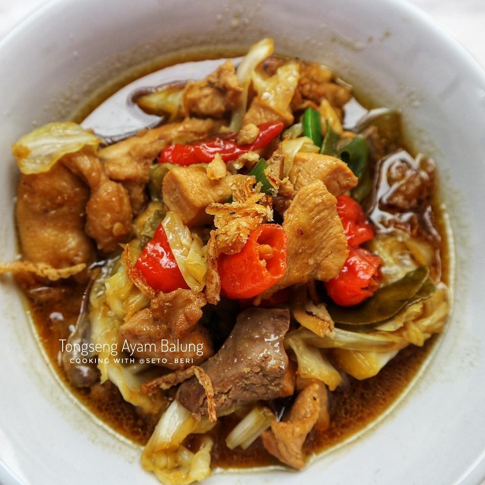 13 Resep tongseng ayam tanpa santan untuk sahur, enak, segar, dan bumbunya nendang